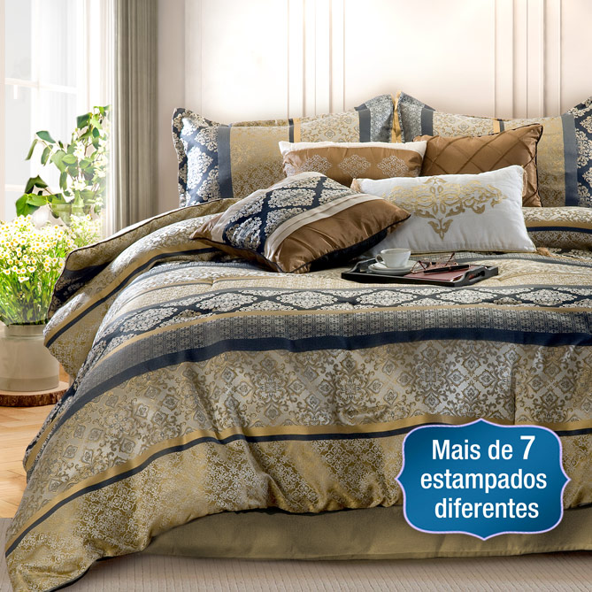 Conjunto de Cama LUXURY: LUXURY, o Conjunto de Cama mais exclusivo