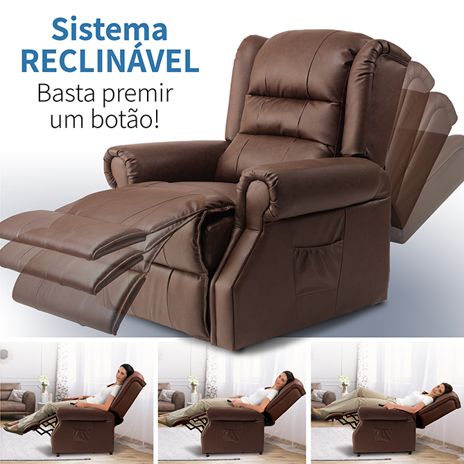 Cadeirão de relax Comfort Plus