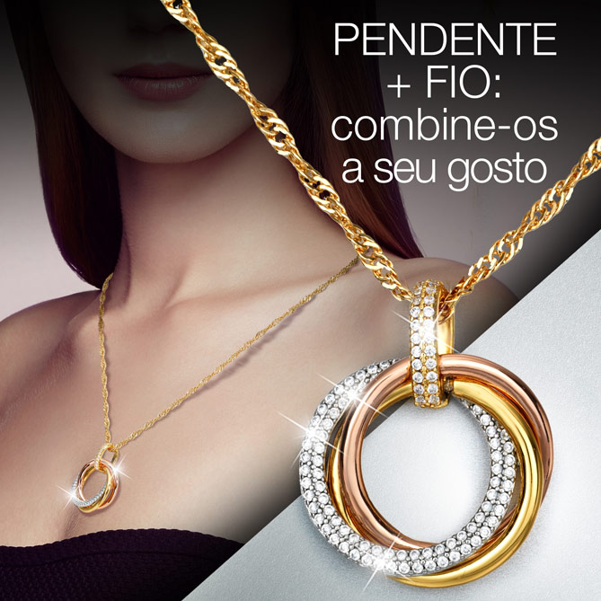 Conjunto TRÉSOR D´OR: 4 joias versáteis e muito originais