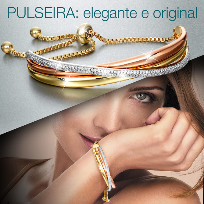 Conjunto TRÉSOR D´OR: Três Alianças entrelaçadas