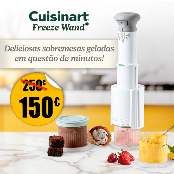 Máquina de gelados FREEZE WAND de CUISINART