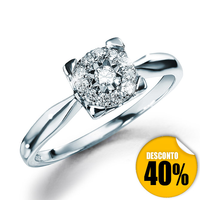 Anel Paixão de Diamantes