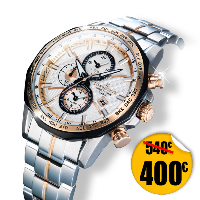 Relógio “World Time” EXPERTISE
