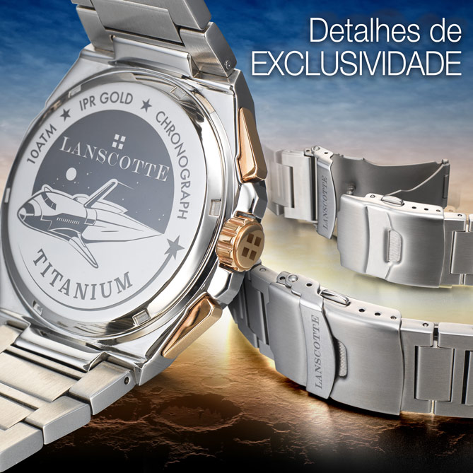 Relogio Cronografo FUTURE Titanium Galeria