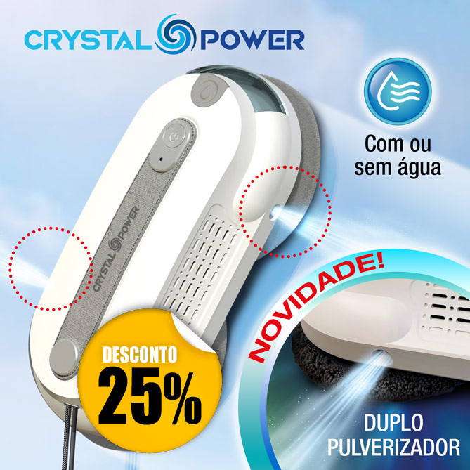 Robot Limpa vidros CRYSTAL POWER