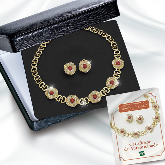Conjunto “Sonhos de Coral”: Certificado de Autenticidade