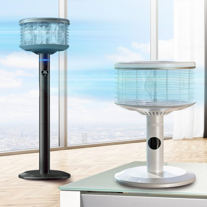 Ventoinha AEROSPIN 360º: 9 níveis de velocidade