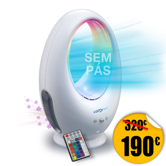 Ventilador sem pás “COLOR-AIR”
